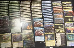 MTG - Magic The Gathering - Lord Of The Rings FOILs LOTR + Rares - 87 Card Lot - Image 1