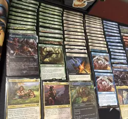 MTG - Magic The Gathering - Lord Of The Rings FOILs LOTR + Rares - 87 Card Lot - Image 2