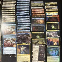 MTG - Magic The Gathering - Lord Of The Rings FOILs LOTR + Rares - 87 Card Lot - Image 3