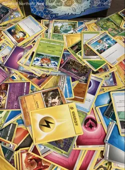 2.5LB Lot of Various Pokemon Cards TCG CCG in Collectible Box - Image 5