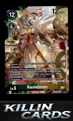 Rasielmon (Limited Card Pack) LM-042 P Promo World Convergence Digimon Card Game - Image 1