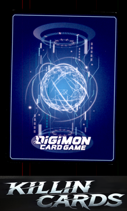 Justimon (X Antibody) EX8-054 SR Digimon Card Game Super Rare Chain of Liberatio - Image 2