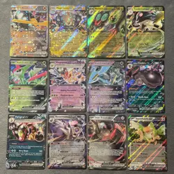 Pokemon Cards ex Lot Rare Holo Texture Farigiraf Vespiquen, Noivern Iron Leaves - Image 1