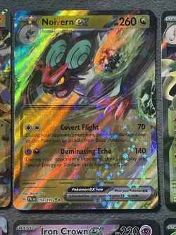 Pokemon Cards ex Lot Rare Holo Texture Farigiraf Vespiquen, Noivern Iron Leaves - Image 4