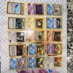 Pokemon TCG Vintage Card Collection Lot. 1st Edition Gym Heroes Base Cards. NM - Image 1