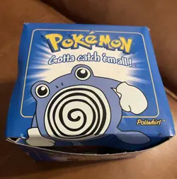 23K Gold Plated POLIWHIRL Trading Card 1999 Burger King Pokemon NEW SEALED Ball - Image 1