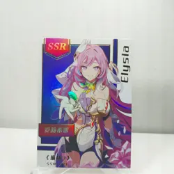Elysia SSR Holo Foil Goddess Story Card Stunning Beauty NM CCG Anime - Image 1
