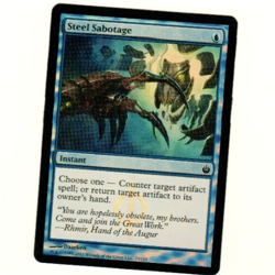 Steel Sabotage Foil Mirrodin Besieged Magic The Gathering Card - Image 1