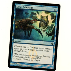 Steel Sabotage Foil Mirrodin Besieged Magic The Gathering Card - Image 3
