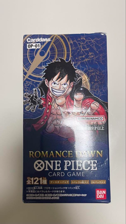 One Piece Trading Card Game Romance Dawn OP-01 Booster Box Bandai Card - Image 1