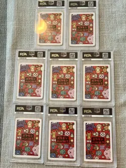 2019 Pokemon Japanese Old Maid Card Collection - 8 Cards - ALL PSA 9 GEM MINT - Image 2