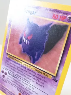 Gengar 20/62 Pokemon Card TCG Fossil Unlimited Non-Holo Rare MP - Image 5