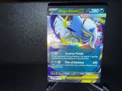 Mega Absol ex 086 2025 Pokemon Mega Evolution Double Rare Card NM+ - Image 1