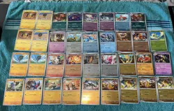 Pokemon 37 Card Lot Mega Evolutions RH Rare Lot Evolves Ft Marshadow & Alakazam - Image 1