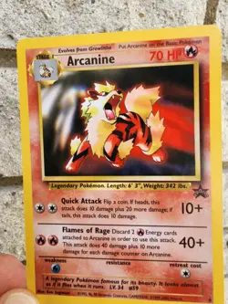 Black Star Promo Arcanine, Pokemon TCG (2000), #6 Vintage Card - Image 1