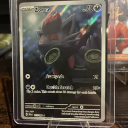 Pokemon TCG Zorua 075/064 Illustration Shrouded Fable Rare Card, Mint Condition - Image 1