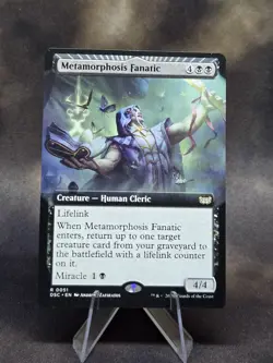 Metamorphosis Fanatic (Extended Art) Commander: Duskmourn: House of Horror... - Image 1