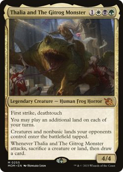 Thalia and The Gitrog Monster March of the Machine Near Mint - Image 1