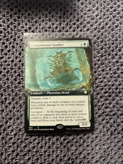 Contaminant Grafter (Extended Art) Commander: Phyrexia: All Will Be One Regular - Image 1
