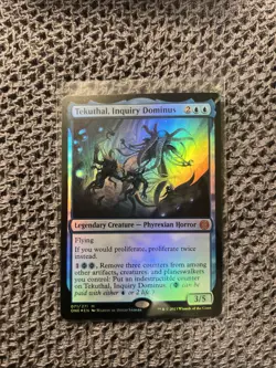 Tekuthal, Inquiry Dominus Phyrexia: All Will Be One Foil - Image 1