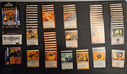 Magic The Gathering - Dissension - Rakdos BloodSport Themed Deck - Used - Image 2