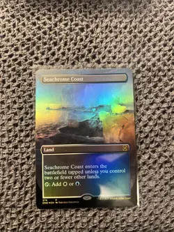 Seachrome Coast (Borderless) Phyrexia: All Will Be One Foil - Image 1