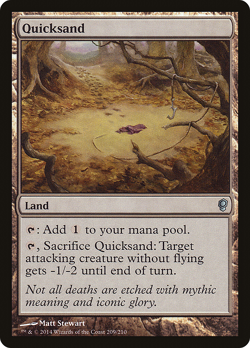 QUICKSAND x4 mtg NM-M Conspiracy 4 Unc - Image 1