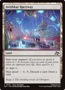 AVISHKAR RACEWAY x4 mtg NM-M Aetherdrift 4 Common - Image 1