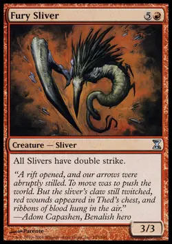 Fury Sliver - Time Spiral #157/301 MTG Magic The Gathering - Image 1