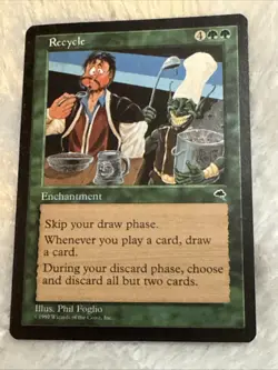 Unplayed Recycle Tempest ✅ NM/Mint ✅ MTG Magic the Gathering - Image 1