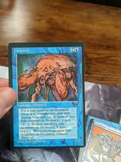 Homarid Fallen Empires off center miscut misprint error - Image 1
