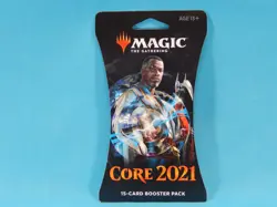 7x Magic The Gathering Core Set 2021 Sealed Draft Booster Packs 2020 - Image 2