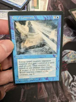 Ray of Command Ice Age off center misprint miscut error - Image 1