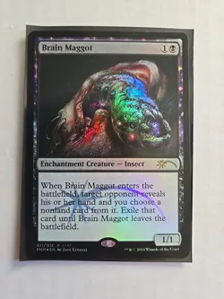 Brain Maggot (Foil) - FNM Promo - LP - MTG Magic - Rare - Creature - Image 1