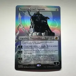 Tezzeret, Cruel Captain (Borderless) Edge of Eternities Foil - Image 1