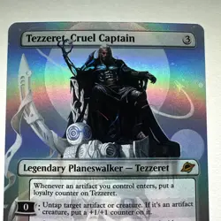 Tezzeret, Cruel Captain (Borderless) Edge of Eternities Foil - Image 2