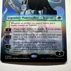 Tezzeret, Cruel Captain (Borderless) Edge of Eternities Foil - Image 3