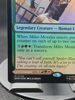 Miles Morales Marvel's Spider-Man Magic Magic the Gathering FOIL - Image 5