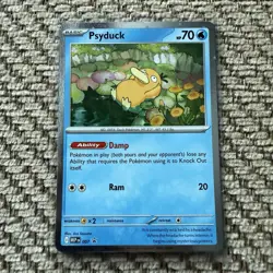Psyduck 007 with SWIRL Black Star Promo Mega Evolution Pokemon TCG - Image 1