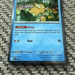 Psyduck 007 with SWIRL Black Star Promo Mega Evolution Pokemon TCG - Image 4