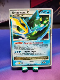 Pokemon TCG Empoleon LV.X DP11 Ultra Rare Diamond & Pearl Promo LP - Image 1