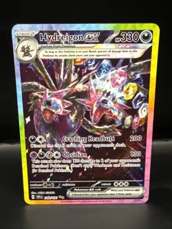 Pokemon TCG Hydreigon ex 240/191 Surging Sparks Special Illustration Rare - Image 2