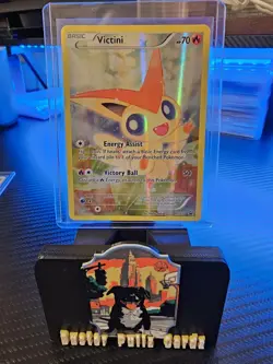 Pokemon TCG Victini XY117 Full Art Black Star Promo - XY Promos Generations - Image 1
