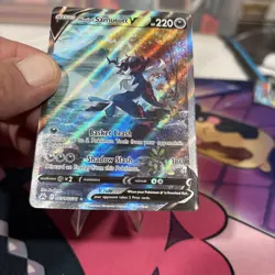 Pokemon TCG Hisuian Samurott V GG51/GG70 Crown Zenith Galarian Gallery Full Art - Image 5
