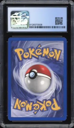 2000 Pokemon ITALIAN Unlimited Base Set Mewtwo Holo 10/102 CGC 9 MINT - Image 2