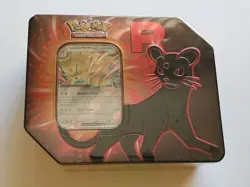 Pokemon TCG Team Rocket Persian Destined Rivals Tin Brand New Factory Sealed - Image 1