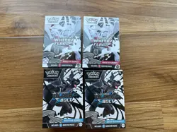 Pokemon TCG White Flare & Black Bolt Booster Bundles (2 Each) Factory Sealed - Image 1