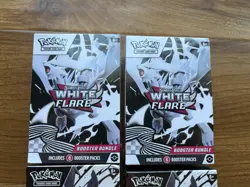 Pokemon TCG White Flare & Black Bolt Booster Bundles (2 Each) Factory Sealed - Image 3