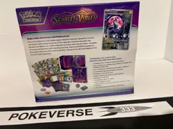 2023 Pokemon Center ETB Scarlet and Violet base set Sweet!! Miraidon New Sealed! - Image 3