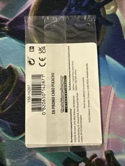 Pokemon TCG Pikachu Pokemon GO 028/078 Exclusive Sealed Promo 2022 - Image 2